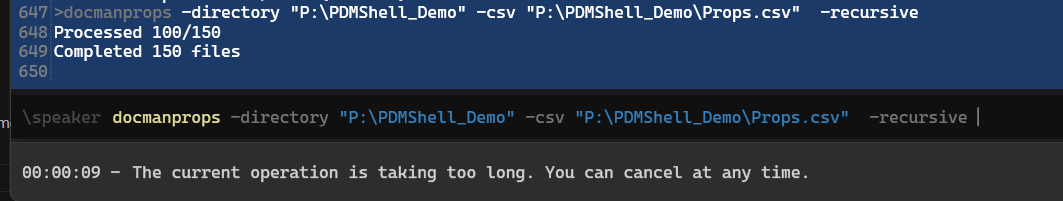 export mode