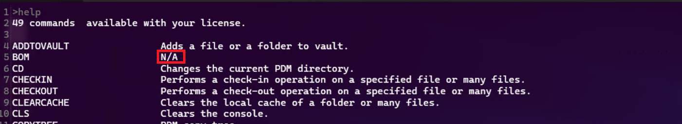 PDMShell update issue example